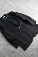 00's linen blend 1B tailored jacket