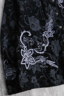 flower embroidery design jacket