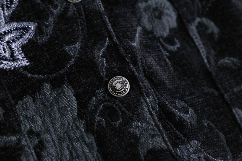 flower embroidery design jacket