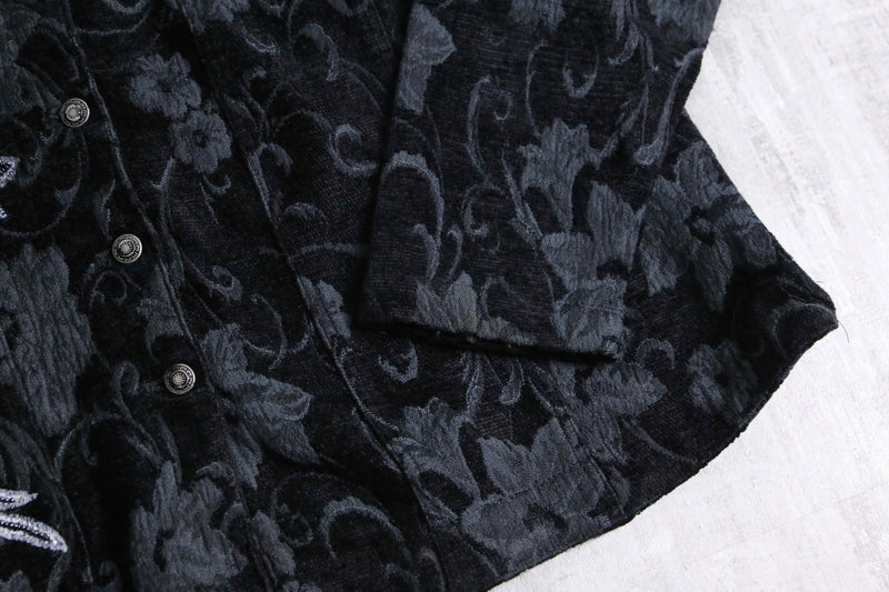 flower embroidery design jacket