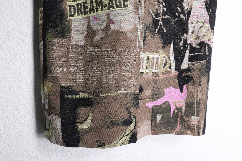 Desigual 2way artie jacquard coat