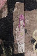 Desigual 2way artie jacquard coat