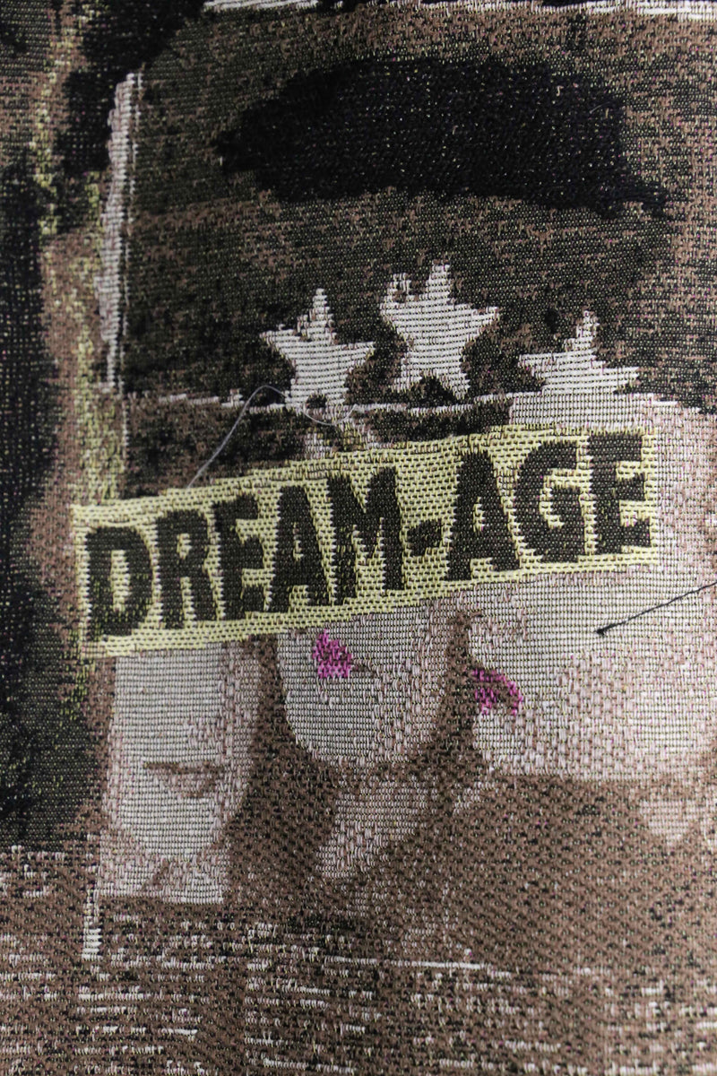 Desigual 2way artie jacquard coat