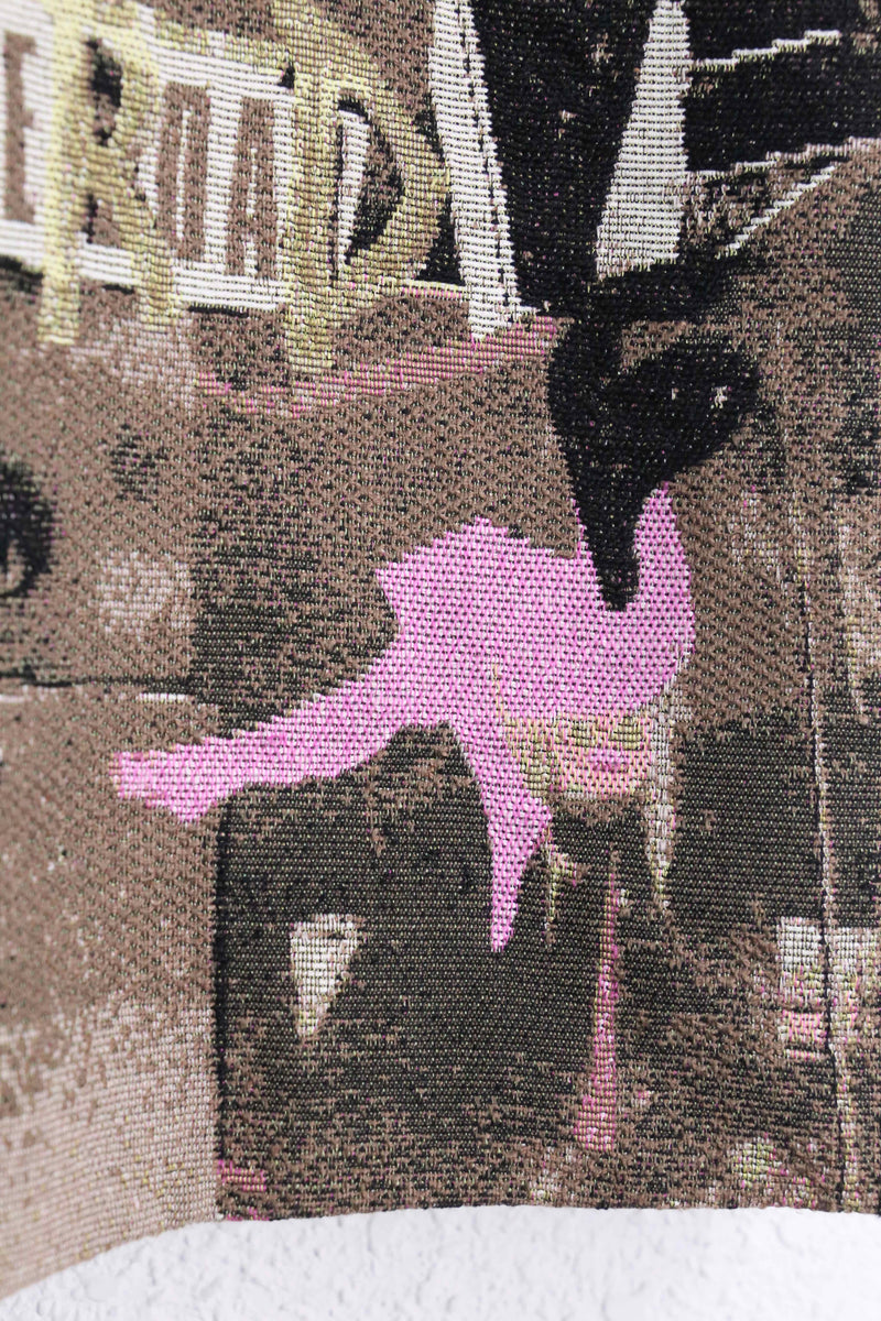 Desigual 2way artie jacquard coat