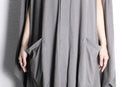 “S’YTE” hooded drape poncho