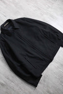 black smooth zip jacket