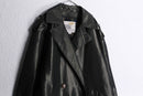 1990s LONDON TOWN nylon shiny coat