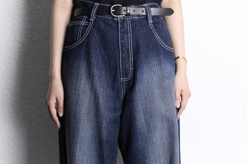 ”SOUTHPOLE” indigo color good fade denim pants