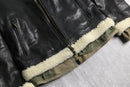 "Dolce & Gabbana" 05AW military layered leather jacket