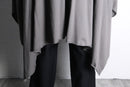 “S’YTE” hooded drape poncho