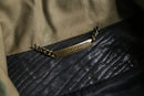 "Dolce & Gabbana" 05AW military layered leather jacket