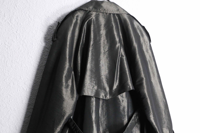 1990s LONDON TOWN nylon shiny coat
