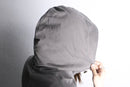 “S’YTE” hooded drape poncho