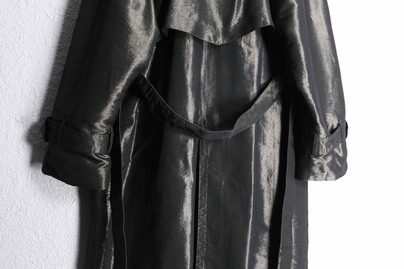 1990s LONDON TOWN nylon shiny coat