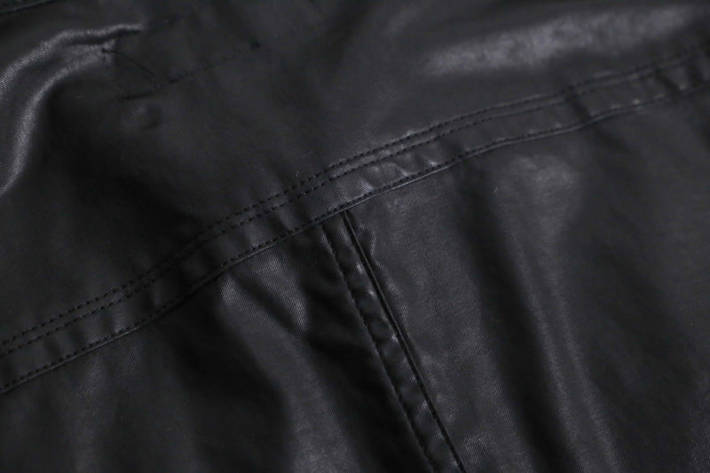 gloss black 4P short tracker jacket