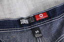 ”SOUTHPOLE” indigo color good fade denim pants