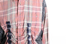 "Re:make" docking gather check shirt
