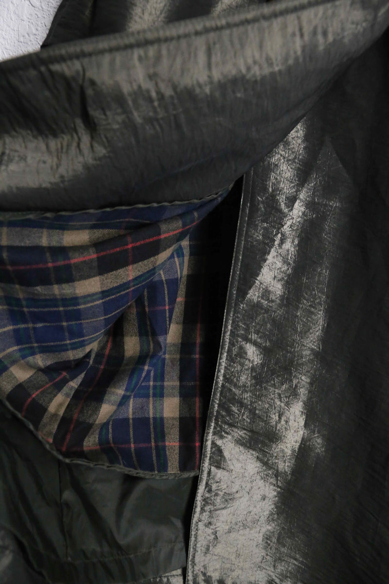 1990s LONDON TOWN nylon shiny coat