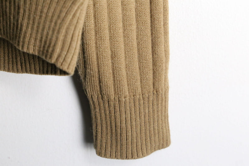 suede switch knit cardigan