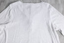 lace up border cotton pull