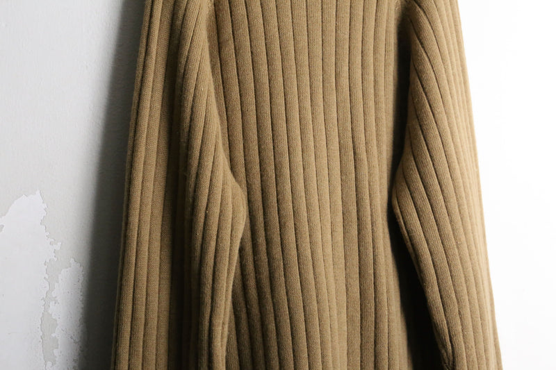 suede switch knit cardigan