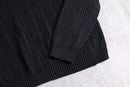 “Lauren Ralph Lauren” black cotton knit