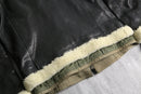 "Dolce & Gabbana" 05AW military layered leather jacket