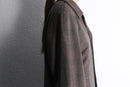 50’s subtle windowpane balmacaan coat