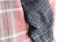 "Re:make" docking gather check shirt