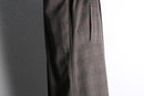 50’s subtle windowpane balmacaan coat