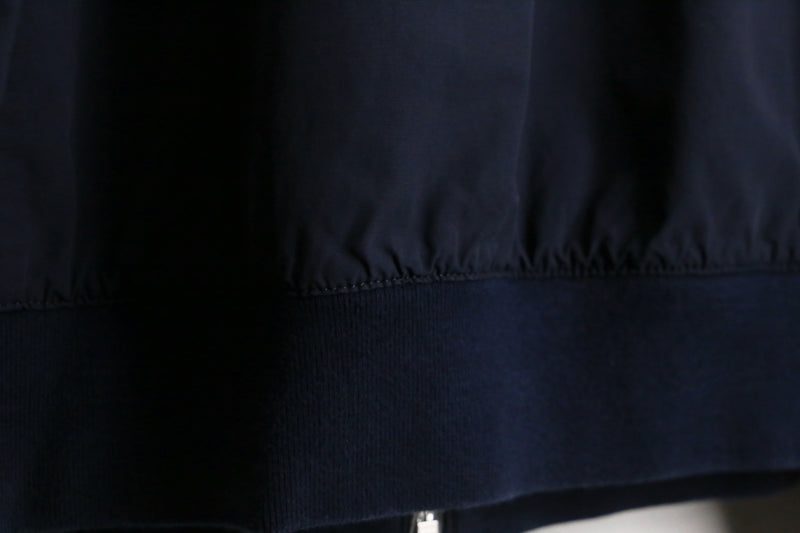 “FRED PERRY” navy nylon track jacket