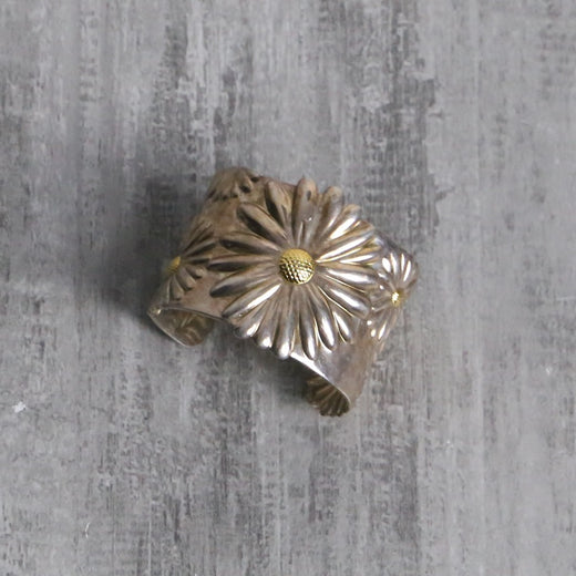 "Tiffany" flower design bangle "silver925"