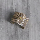 "Tiffany" flower design bangle "silver925"