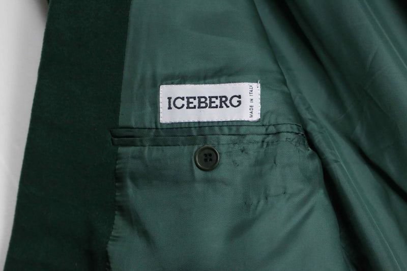 "ICEBARG" green color 2B tailored jacket