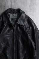 ”IZOD” black sheep skin leather jacket.