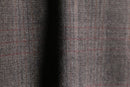50’s subtle windowpane balmacaan coat