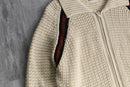 80’s knit zip-up jacket