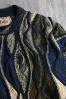 “COOGI classic” cotton×linen 3D design knit