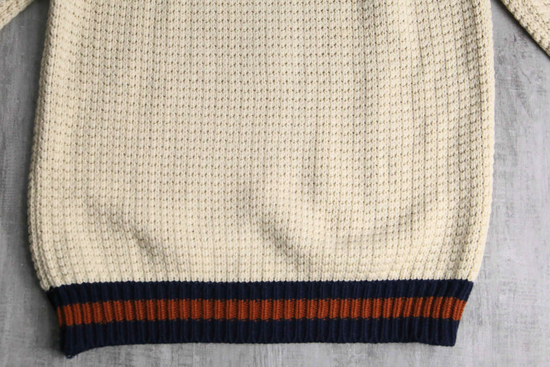 80’s knit zip-up jacket