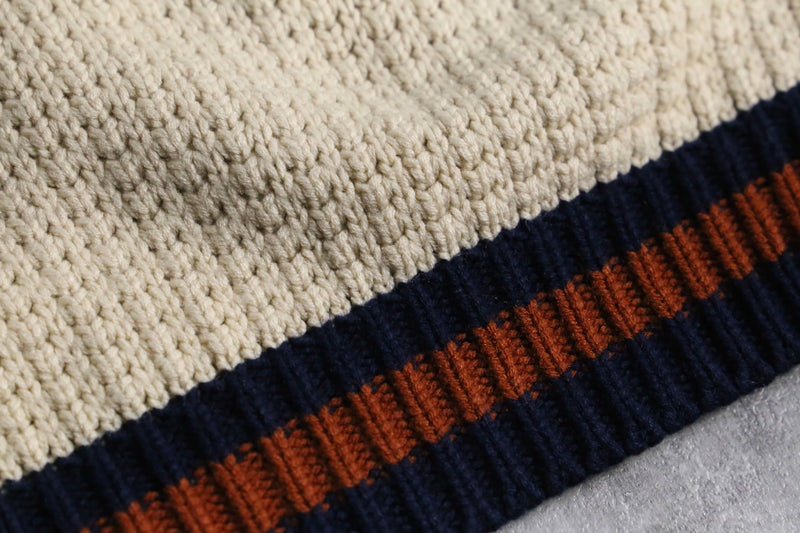 80’s knit zip-up jacket