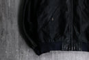 ”Timberland” black matte leather jacket.
