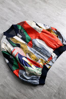 picasso pattern reversible blouson