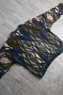 “COOGI classic” cotton×linen 3D design knit