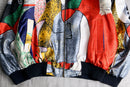 picasso pattern reversible blouson