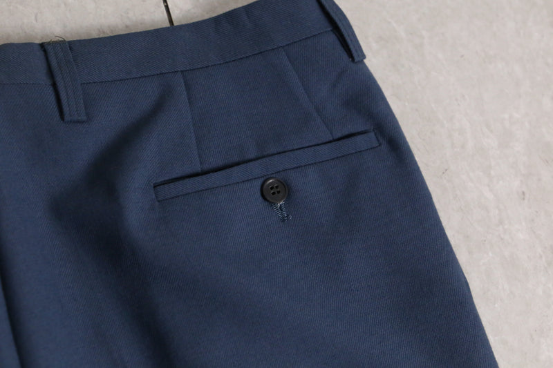 mad blue flare slacks