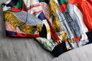 picasso pattern reversible blouson