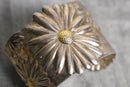 "Tiffany" flower design bangle "silver925"