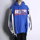 "Re:make" track docking design hoodie