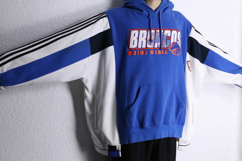 "Re:make" track docking design hoodie