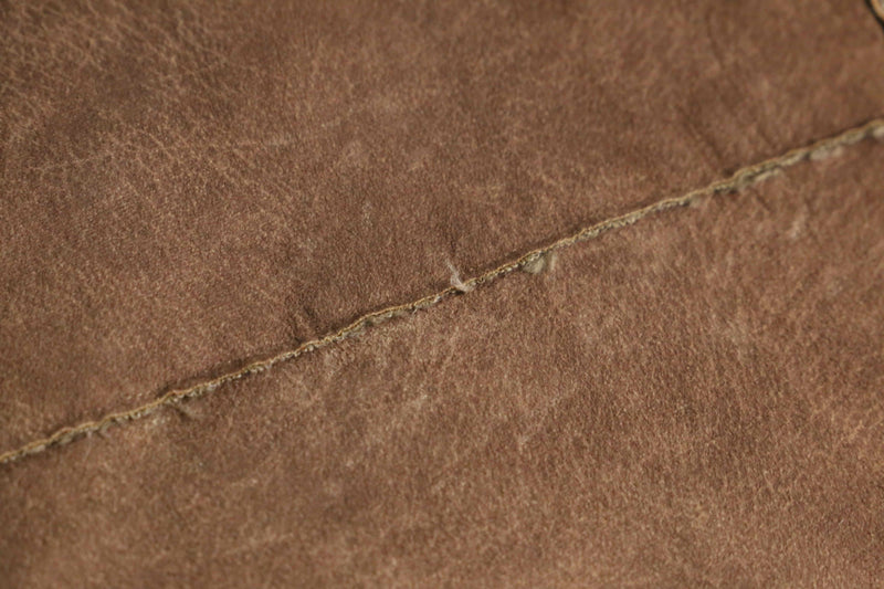 "Marlboro Classics" fake leather × knit switch design jacket